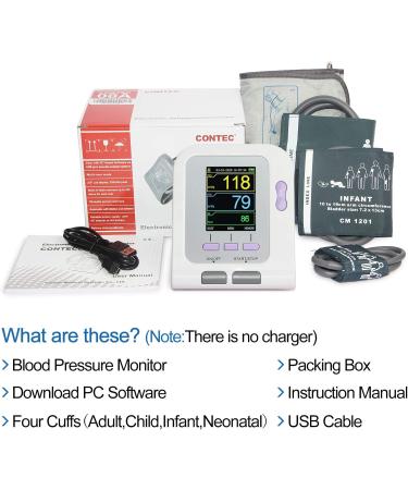 Buy Fully Automatic Upper Arm Blood Pressure Monitor - 3 Modes 4 Cuffs Adapter-Free Sphygmomanometer for Accurate Readings - International Shipping Available - Buy Online on GoSupps.com