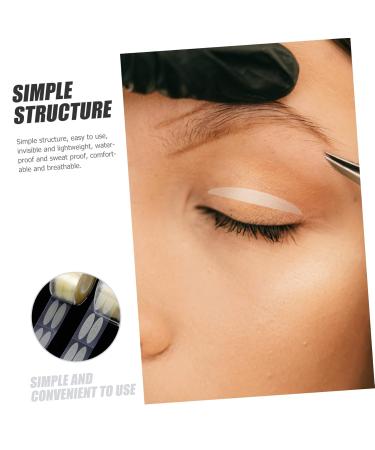 Housoutil Makeup 4 Rolls Double Eyelid Stickers Girl Auxiliary with Hat Fake Eyelid Tape - Buy Online on GoSupps.com