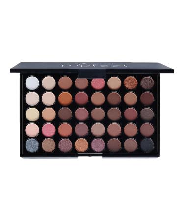 Eyeshadow Makeup - 40 Colors Pearlescent Matte Eyeshadow Palette, Long Lasting Eye Shadow, Highly Pigmented Waterproof Natural Colors Fulenyi