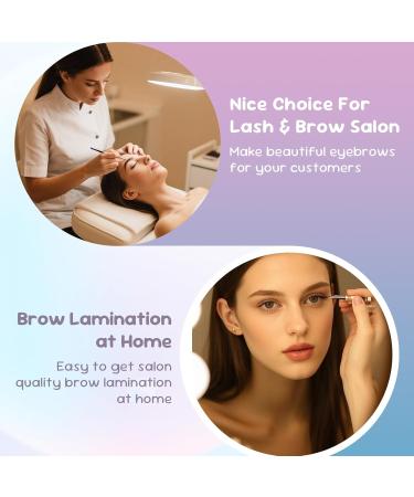 PERMANIA Brow Lift Kit Sourcil Browlift Soucils 2 en 1 Kit Rehaussement de Cils et Soucils Ingr dients Doux - Facile Utiliser pour Les D butants et Les Salons (Sans ESSENCE) 5 ml (Lot de 4) - Buy Online on GoSupps.com