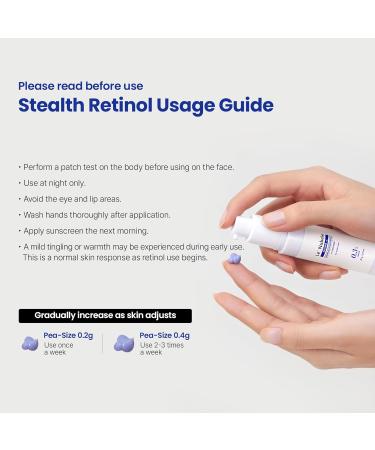 Le Nubele Azulene Cica Stealth Retinol Deep Cream 0.3% Advanced Retinol Face Moisturizer with Niacinamide Azulene Peptides & Ceramides for Wrinkles Fine Lines & Resilient Skin Barrier 20g/0.70 oz. - Buy Online on GoSupps.com