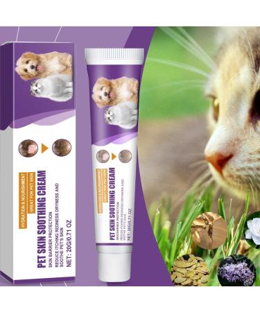 Dog skin cream pet skin care cream moisturizing cream for healthy skin nourishing and non-greasy agent | Moisturizing cream for dry dog skin - Buy Online on GoSupps.com