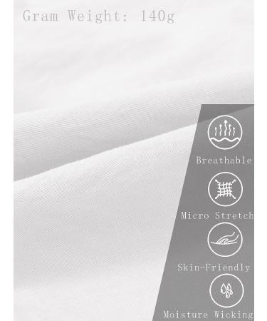 MoFiz Women's Hiking Cargo Pants Joggers - Rice White, Medium - Buy Online on GoSupps.com