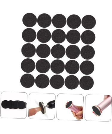 Healeved 1 Nail Polishing Sheets Nail Accessories Baby Tools Electric Grinding Accessories Manicure Set 3.5x3.5cm Black - Buy Online on GoSupps.com