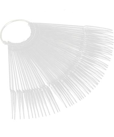 Nail Art Sticks 50 Pieces Nail Display Sticks for Professional Nail Salon (Transparent) - Buy Online on GoSupps.com