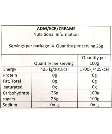 Ross's of Edinburgh Orange & Lemon Flavour Creams Jar 2.25 kg - Buy Online on GoSupps.com