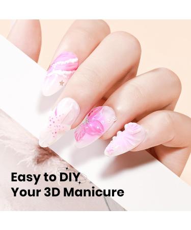  SUPWEE 3D Nail Art Gel for nails multifunctional non-sticky strong with silicone mold silicone pen white transparent sculpting 3D modeling DIY salon 15g - Buy Online on GoSupps.com