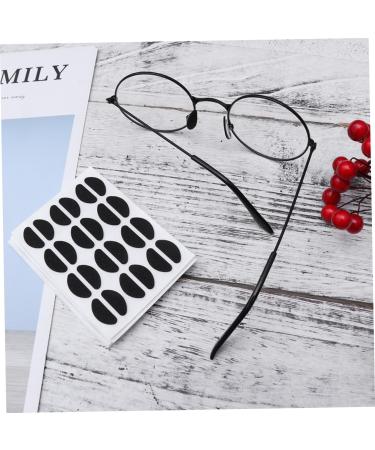 Healeved 72 Pairs Nose Pads for Glasses - Black Nose Strips (3pcs 1.9x0.8cm) - Comfort & Support for All Frames - Buy Online on GoSupps.com