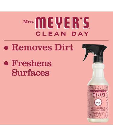 Mrs. Meyer's All-Purpose Cleaner Spray Limited Edition Rose 16 fl. oz - Pack of 3 Rose Spray - Buy Online on GoSupps.com