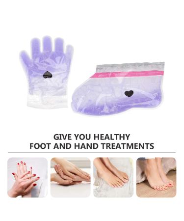 Buy Lurrose Paraffin Wax Growth Therapy Gloves & Ankle Boots - International Shipping | Moisturizing Hand-Foot Care - Buy Online on GoSupps.com