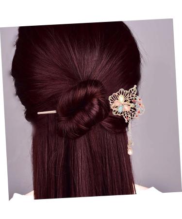 Women Retro Hair Sticks Hair Chopsticks Vintage Ancient Chinese Japanese Hair Sticks Pins Teachers Day for Women ( color ) - Buy Online on GoSupps.com