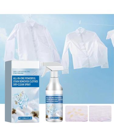 No-Wash Laundry Spray Spot Remover for Clothes Tough Stains Cleaner for Cleaning Food Fabric Stain Remover 120ml Clothes Dry Cleaning Spray for Removes Oil Paint Blood and Pet Stains - Buy Online on GoSupps.com