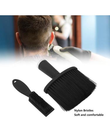 Neck Hair Sweeping Brush Hairdressing Brush Ergonomic Handle Professional Soft Portable for Hairdressing - Buy Online on GoSupps.com