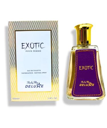 Exotic Pour Femme Eau de Toilette 3.4 Fl. Oz. Amber Woody fragrance for women. - Buy Online on GoSupps.com
