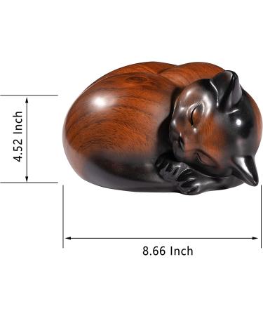Kriss Art Sleeping Cat Resin Cremation Urn for Ashes - Small Animal Memorial Urn - Buy Online on GoSupps.com