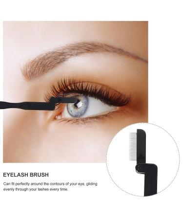 Minkissy Eyelash Comb & Brush Set | Eyelash Separator Metal Eyebrow Brush & Lash Extension Tools - Perfect for Flawless Eyelashes & Brows - Buy Online on GoSupps.com