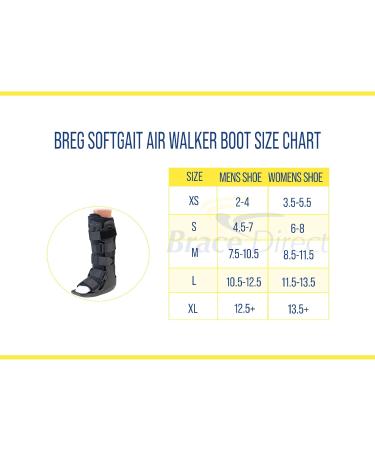 Breg SoftGait Walker Boot (Tall Medium) - Comfortable & Supportive Recovery Solution for International Shipping - Buy Online on GoSupps.com