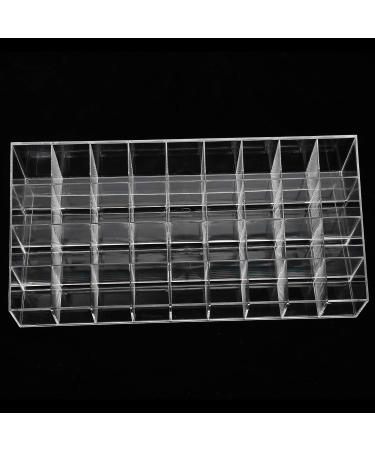 OKAT Acrylic Lipstick Organizer 36 Storage Slots Safe and Durable Transparent Acrylic Lipstick Holder for Women's Cosmetic Makeup - Buy Online on GoSupps.com