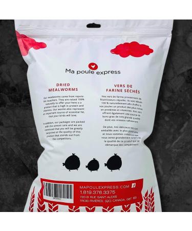 Dried Mealworms for Bird Poultry 11 LB - Buy Online on GoSupps.com