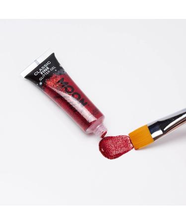 Moon Glitter Silver Face & Body Glitter Gel - 12ml - Cosmetic Festival Paint for Face, Body, Hair & Nails - Buy Online on GoSupps.com