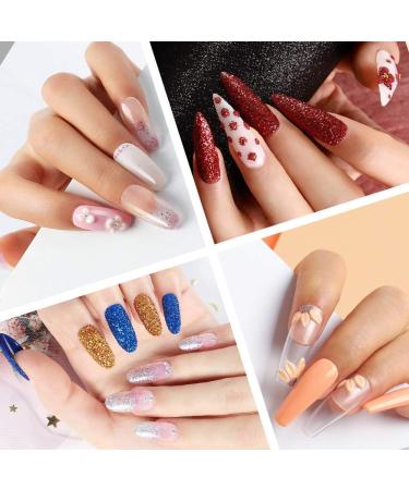 Acrylic Nail Kit Set Professional Acrylic with Everything for Beginners Acrylic Powder Set with Glitter Powder False Tips Nail Art Rhinestones Decoration Acrylic Nail Brush Manicure Tools Nail Kit Gift for Women - Buy Online on GoSupps.com