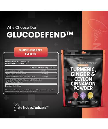 3in1 Turmeric, Ginger, Cinnamon Powder Supplement | Made in USA | for Health, Cooking & Baking | Premium Quality | Alternative to Pills - Buy Online on GoSupps.com