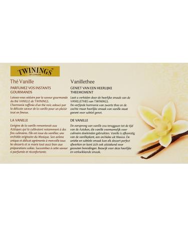  Twinings Twinings Th Vanille 25 Sachets 50 g - Buy Online on GoSupps.com