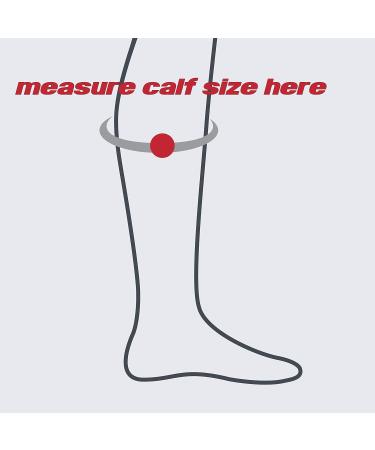 Calf Compression Sleeves for Legs | Shin Splints Relief Socks for Men & Women | Sports Injury Recovery & Pain Relief | Large Black Calf Guards - Buy Online on GoSupps.com