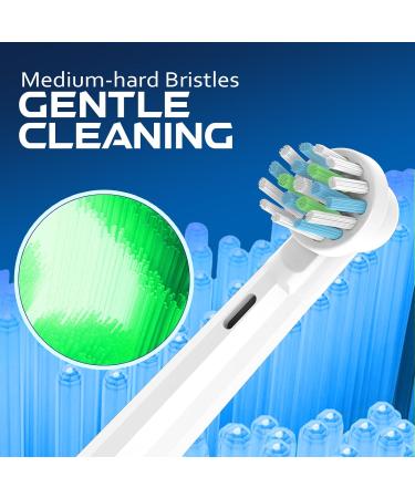 Replacement Brush Heads for Braun Oral-B | Compatible with Pro 1000 Smart 1500 Genius X - 6 Count Cross Clean Refills - Buy Online on GoSupps.com