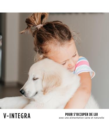 V-INTEGRA Puppy - Complete Supplement Rich in Vitamins and Minerals for Homemade and Barf Diets for Puppies - 500 g - Made in Italy - Buy Online on GoSupps.com