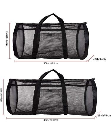 Deacroy Mesh Duffle Bag - Multi-Purpose Dive Snorkel Gear Tote | Extra Large Beach Travel Bag 90*40*40 - Buy Online on GoSupps.com