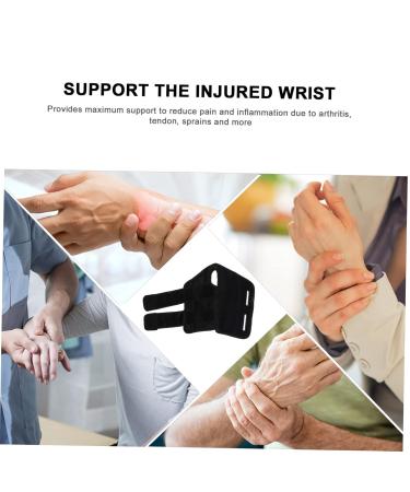 Mobestech Fracture Brace - Wrist Support & Compression Wraps | Adjustable Wrist Guards & Splint for Pain Relief - 28x16 cm Black - Buy Online on GoSupps.com