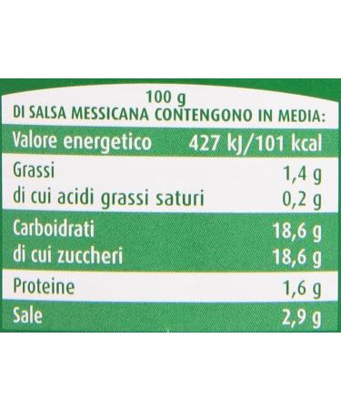  Italian Gourmet E.R. Pack of 12 Develey Salsa Messicana sauces a soothing concentrate of tomatoes peppers and spices (250 ml) + gourmet Italian polpa (400 g) - Buy Online on GoSupps.com