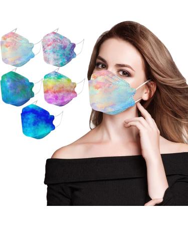 Shop WEXCV 50-Piece 3D Cartoon Print One-Way Face Masks - Breathable Multi-Function Cloth Masks for Adults - Perfect for Christmas - International Shipping Available - Buy Online on GoSupps.com