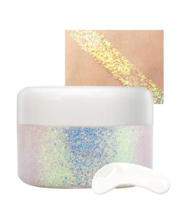 Face | Hair Face Makeup | Sparkling Mermaid Holographic Sequins for Makeup Body and Hair Festival and Accessories