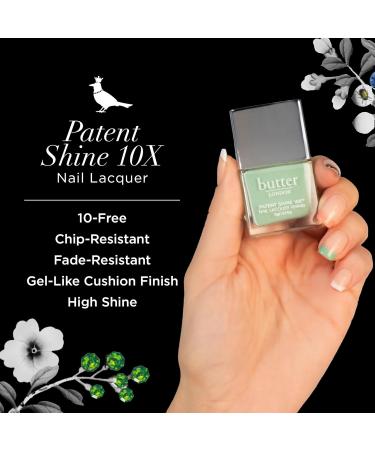Butter London Patent Shine 10X Nail Lacquer - Good Vibes for Women - 0.4 oz Nail Polish - Buy Online on GoSupps.com