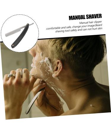 Angoily Hairdressing Razor for Men - Rustproof Steel & Wooden Handle | Premium Shaving Tool for International Shipping - Buy Online on GoSupps.com