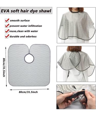 16PCS Hair Dye Coloring Kit with Bleaching Tools, Color Brush, Bowl, Gloves, Cape, and DIY Accessories - Buy Online on GoSupps.com