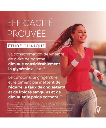 Vinaigre de Cidre G lules 1500 mg avec la M re - Complexe avec Piment Gingembre et Curcuma - 120 G lules Vegan - Fabriqu en France - Vitavea - Buy Online on GoSupps.com