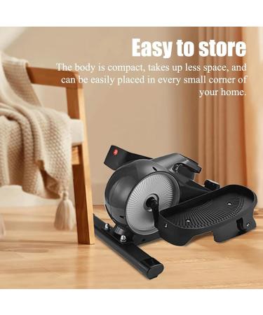 Foot Pedal Exerciser Mini Elliptical with Portable Handle and LED Display 8 Gear Resistance Adjustable and 120 Kg Load Anti-Slip Pedal and Ergonomic Design for Fitness Exercising - Buy Online on GoSupps.com