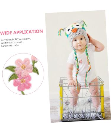 COHEALI 40 Pcs Embroidery Patches Girls Accessories Flower Clothes Patch Sewing Accessories 3d Kids Stickers As Shownx2pcs 0.1X3.5X4.2CMx2pcs - Buy Online on GoSupps.com
