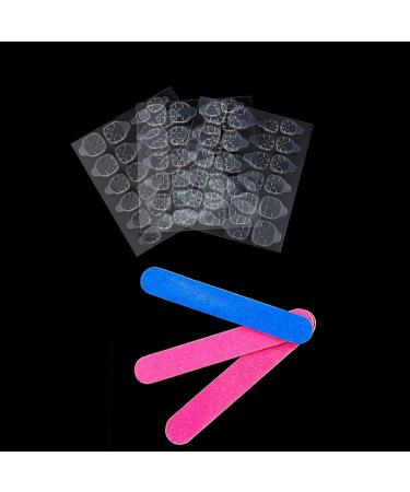 240 Pcs Short False Nails Acrylic Full Cover Nails in Simple Case - 12 Sizes, Natural French Design (240Pcs) - Buy Online on GoSupps.com