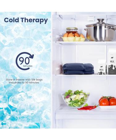 Gel Ice Headache & Migraine Relief Hat - Long-Lasting Cooling Therapy for Tension and Pain Relief - Wearable Headband Ice Pack in Soothing Blue Color - Buy Online on GoSupps.com