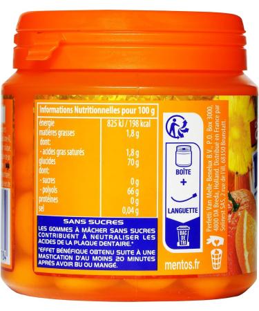 Mentos - Chewing Gum Mentos Pure Fresh Tropical - Sugar-free Chewing Gum - Ultra Gourmet Tropical Mango Orange Pineapple Fragrance - Lasts Long Time - 8 Boxes of 50 Dragees - Buy Online on GoSupps.com