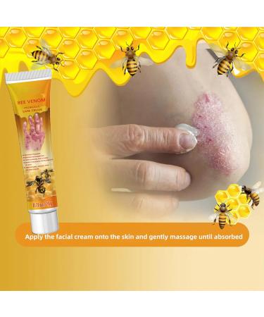 Hhkuize Bee Venom Psoriasis Treatment Cream - Natural Eczema Moisturizing Cream (6PCS) - Buy Online on GoSupps.com