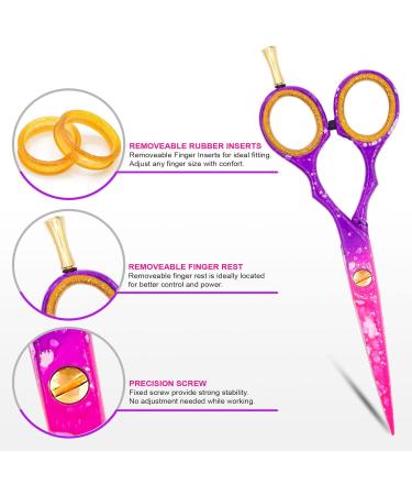 Hairdressing Scissors Hair Cutting Scissor Barber Scissors for Hair Cutting Tool Salon Shears Salon Barbers Men Women - Buy Online on GoSupps.com