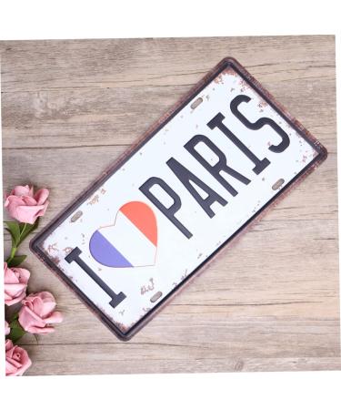 ABOOFAN Emblems Vintage Signs for Sale Out Door Decor Outdoor Metal Decor Iron Painting The Sign Iron Mark - Buy Online on GoSupps.com