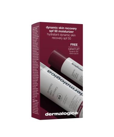 Dynamic skin recovery spf50 retail + free dynamic retinol serum travel