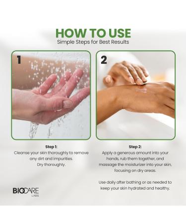 Biocare Labs Moisturizing Body Butter - Body Cream With Natural Shea Butter Olive Oil and Vitamin E - Instantly Penetrates and Deeply Renews Skin - Lotion Designed For Dry Skin- 16 OZ 16 Ounce (Pack of 1) - Buy Online on GoSupps.com
