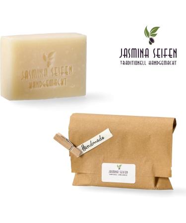 Goat Milk Soap with Lavender Oil - Against Blemished Skin - Handmade Palm Oil Free - Buy Online on GoSupps.com